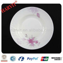 Wholesale Round Opal Glassware Dinner Plate